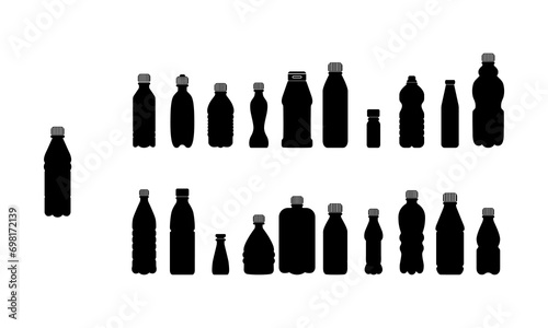 water bottle silhouette