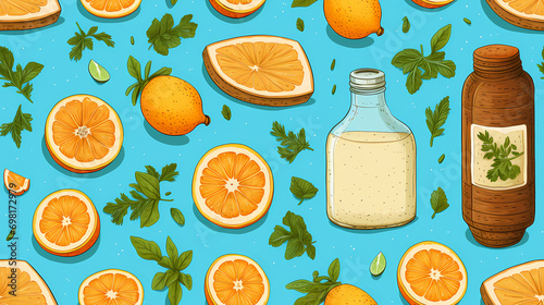 Fruit tropical illustration...