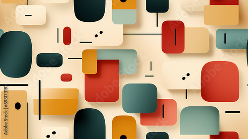 Geometric backdrop seamless...