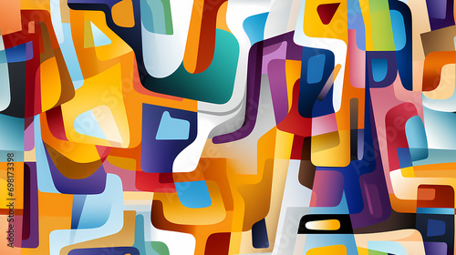 Geometric backdrop seamless...