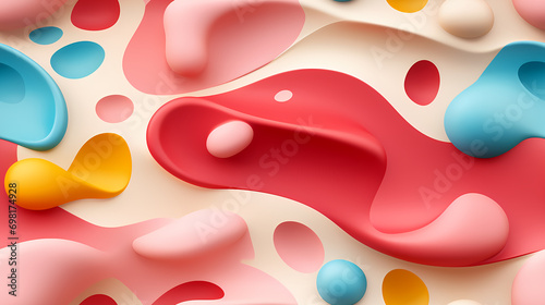 Plastic abstract form shape...