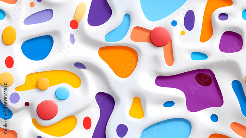 Plastic abstract form shape...