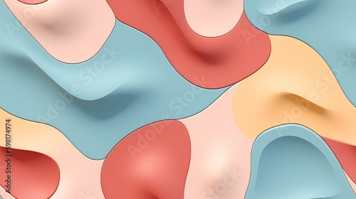Plastic abstract form shape...
