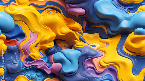 Plastic abstract form shape...