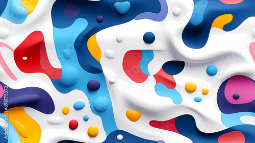 Plastic abstract form shape...