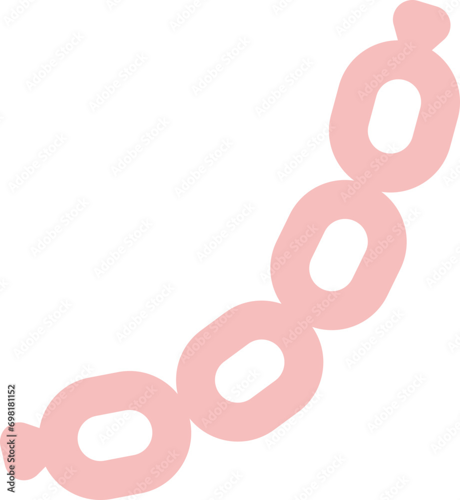 Fototapeta premium Ham and sausage icon 