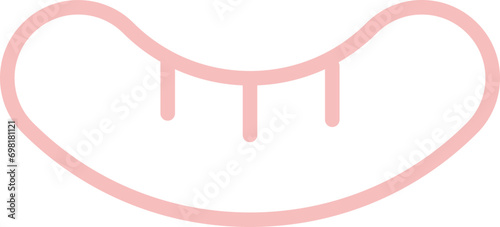 Ham and sausage icon
