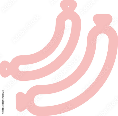 Ham and sausage icon
