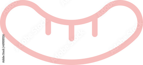 Ham and sausage icon
