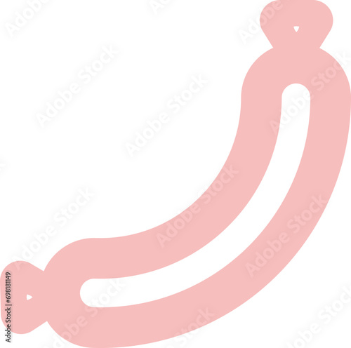 Ham and sausage icon

