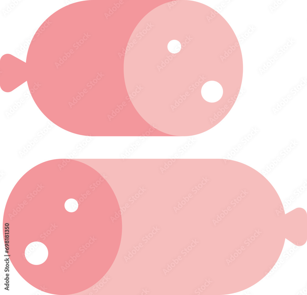 Ham and sausage icon
Ham and sausage icon
