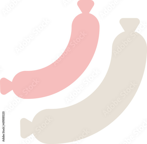 Ham and sausage icon
