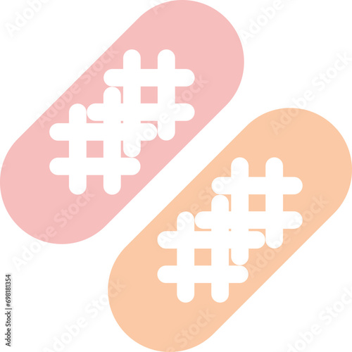 Ham and sausage icon
