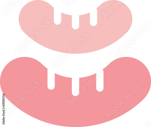 Ham and sausage icon
