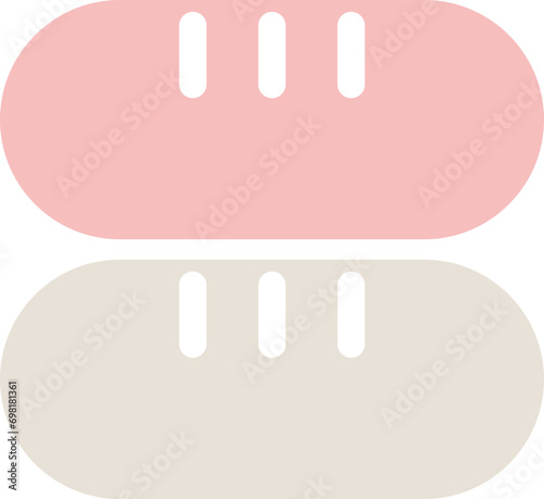 Ham and sausage icon
