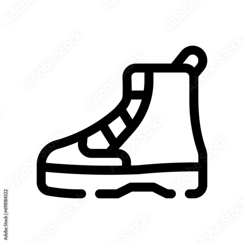 boots line icon