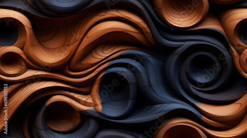Wooden pattern seamless bac...