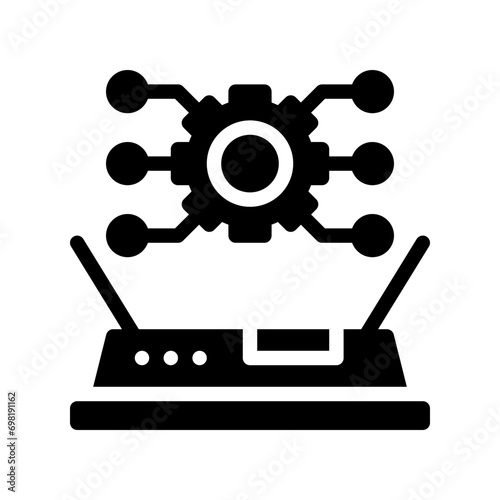 hologram glyph icon