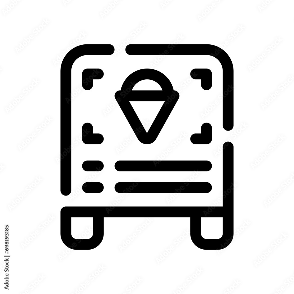 board line icon board line icon
