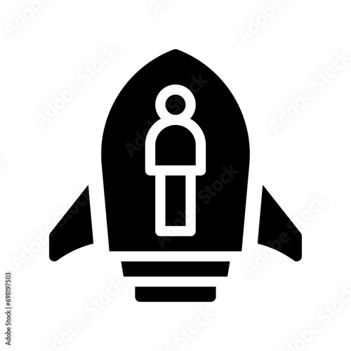motivation glyph icon
