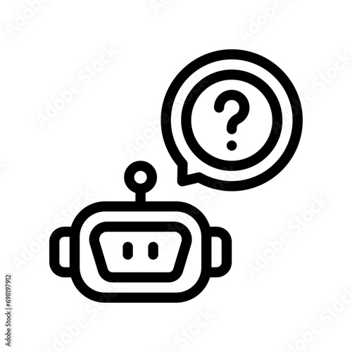 question line icon