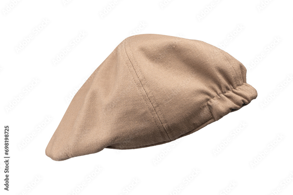 Ascot cap isolated on a white background. Ascot cap isolated on a white background.