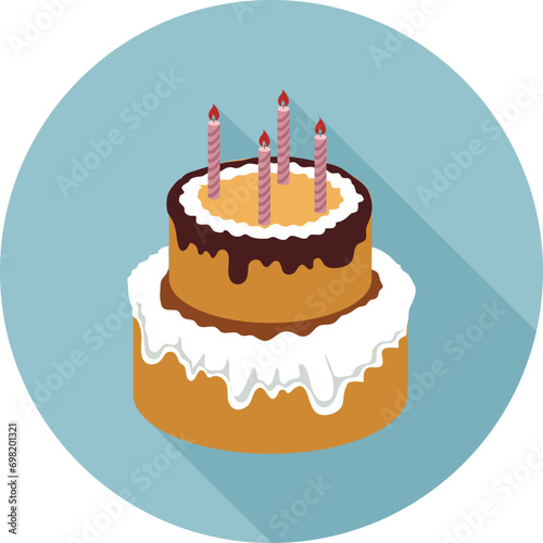 birthday cake with candles. shopping and commerce icon png. shopping icon vector png. online shopping icon vector. browsing, e-commerce, spending, purchasing, getting and buying vector icon.