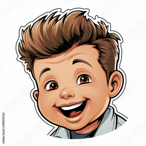 Wow pop art boy. little sur...