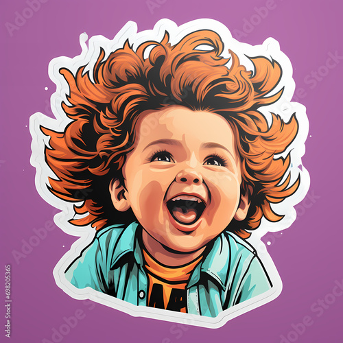 Wow pop art boy. little sur...