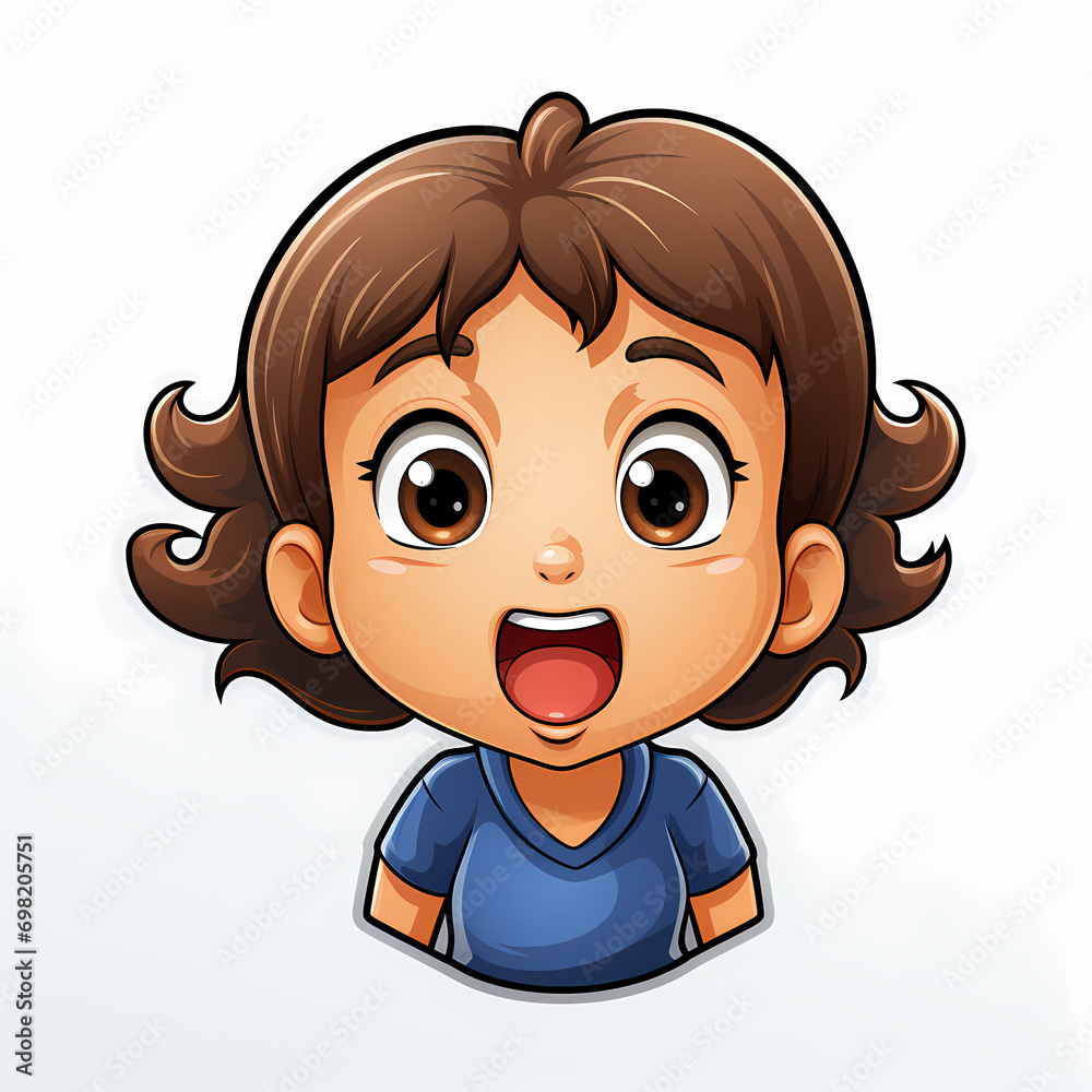 Wow pop art girl. little surprised beautiful lady with open smile with wow. Illustration in modern comic style. Colorful pop art. Wow pop art girl. little surprised beautiful lady with open smile with wow. Illustration in modern comic style. Colorful pop art.