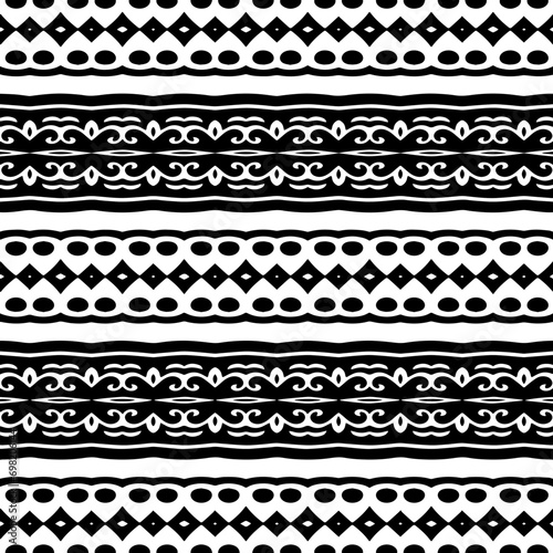 Abstract Shapes.Vector Seamless Black and White Pattern.Design element for prints, decoration, cover, textile, digital wallpaper, web background, wrapping paper, clothing, fabric, packaging, cards.