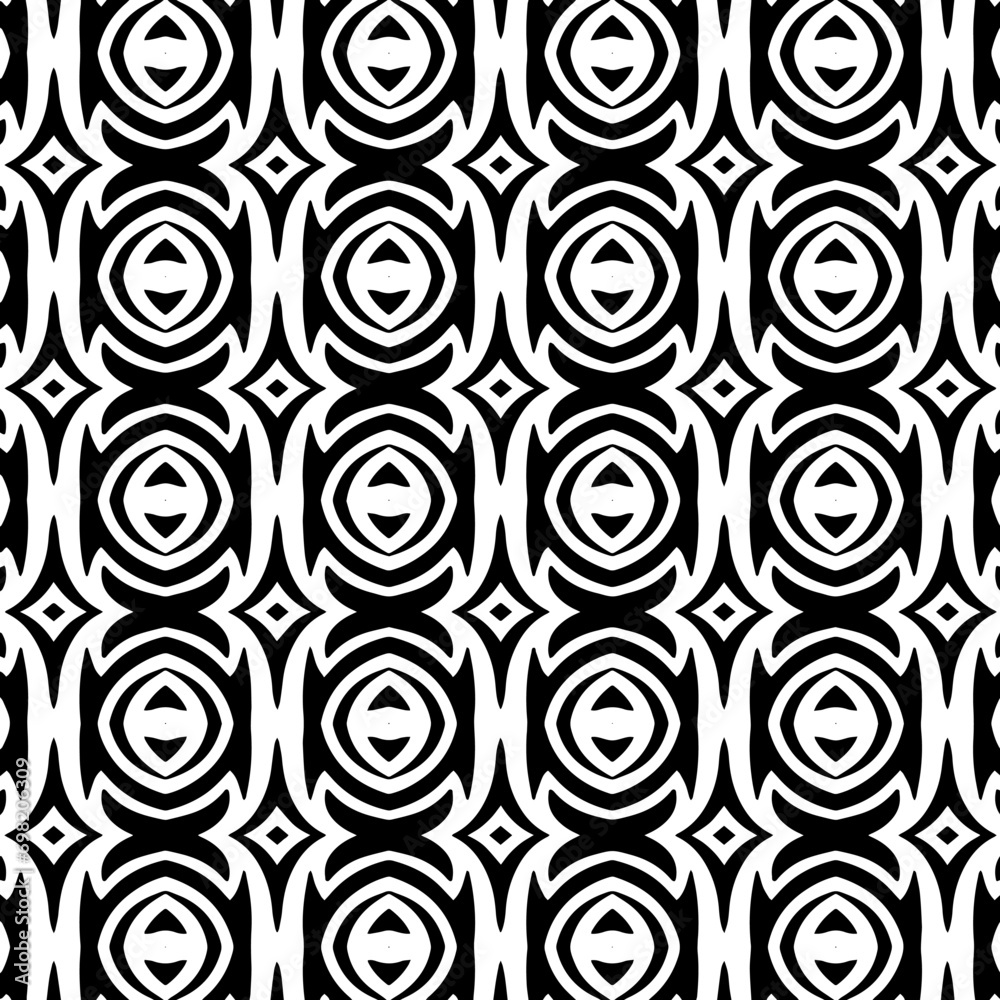Abstract Shapes.Vector Seamless Black and White Pattern.Design element for prints, decoration, cover, textile, digital wallpaper, web background, wrapping paper, clothing, fabric, packaging, cards. Abstract Shapes.Vector Seamless Black and White Pattern.Design element for prints, decoration, cover, textile, digital wallpaper, web background, wrapping paper, clothing, fabric, packaging, cards.