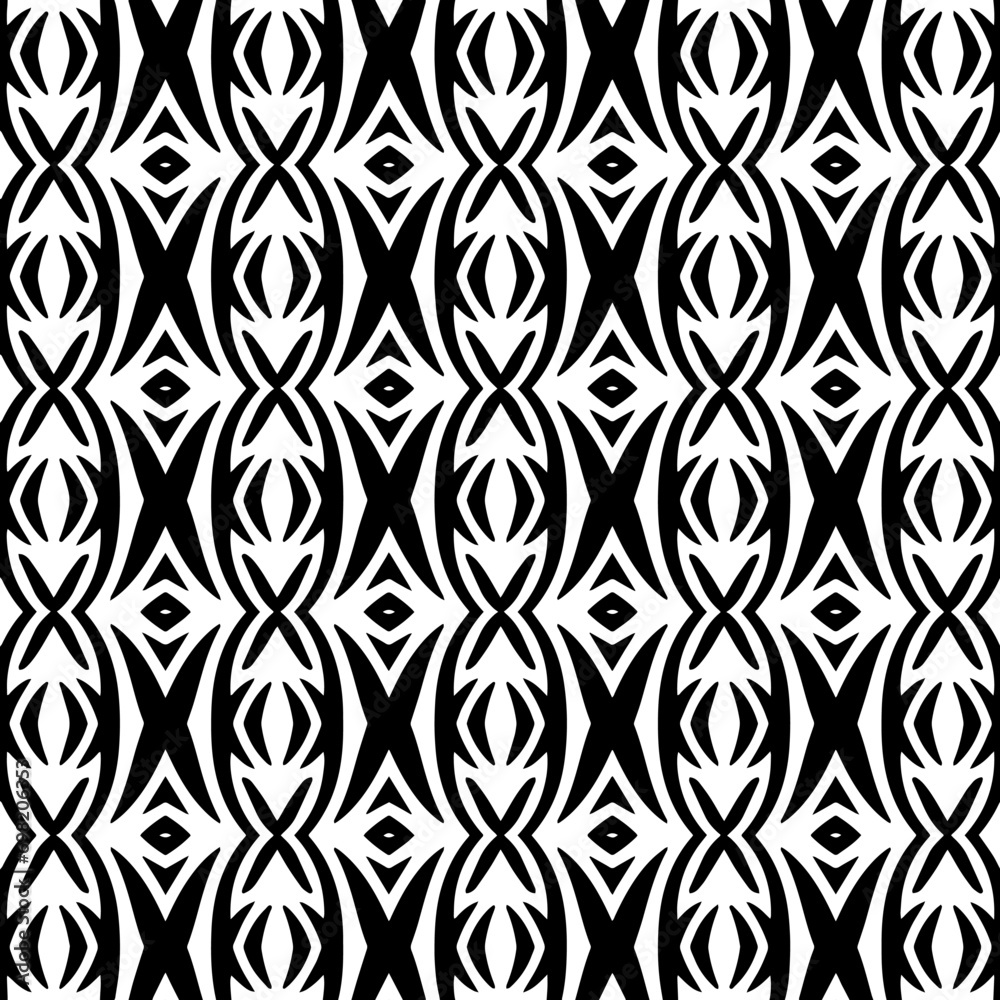 Abstract Shapes.Vector Seamless Black and White Pattern.Design element for prints, decoration, cover, textile, digital wallpaper, web background, wrapping paper, clothing, fabric, packaging, cards. Abstract Shapes.Vector Seamless Black and White Pattern.Design element for prints, decoration, cover, textile, digital wallpaper, web background, wrapping paper, clothing, fabric, packaging, cards.