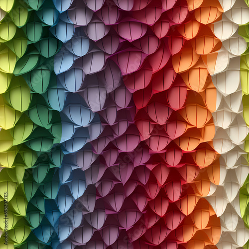 Abstract festive colorful b...