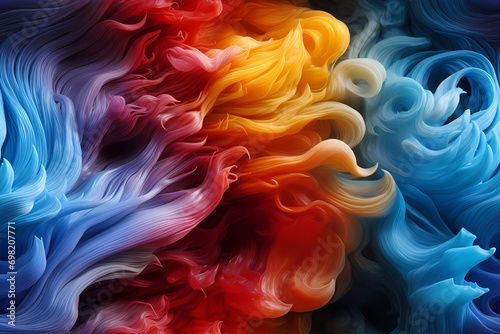 Abstract festive colorful b...