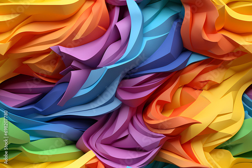 Abstract festive colorful b...