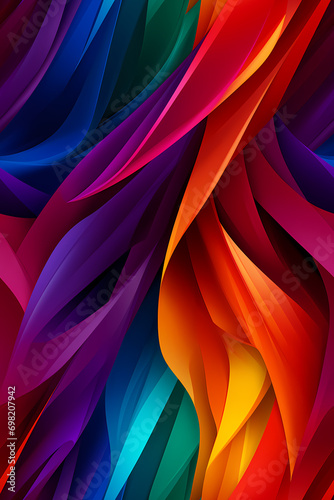 Abstract festive colorful b...