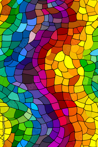 Abstract festive colorful b...
