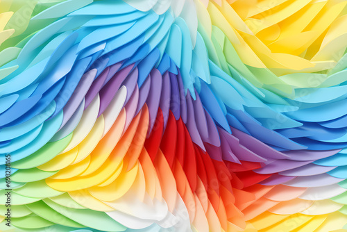 Abstract festive colorful b...