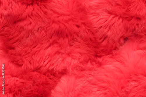 Volumetric fur red heart ba...