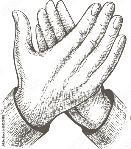 Applause sketch illustration