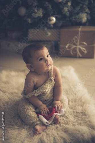 Cute Baby Christmas Tree