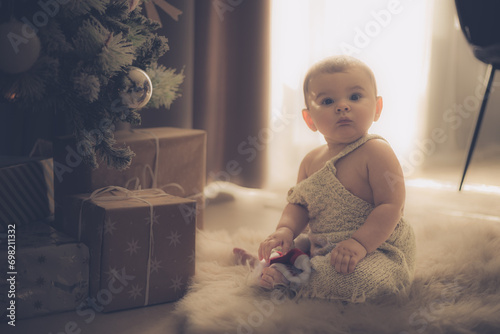 Cute Baby Christmas Tree