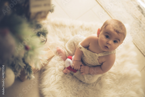 Cute Baby Christmas Tree