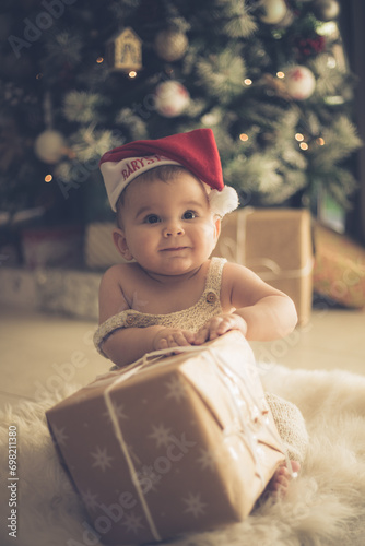 Cute Baby Christmas Tree