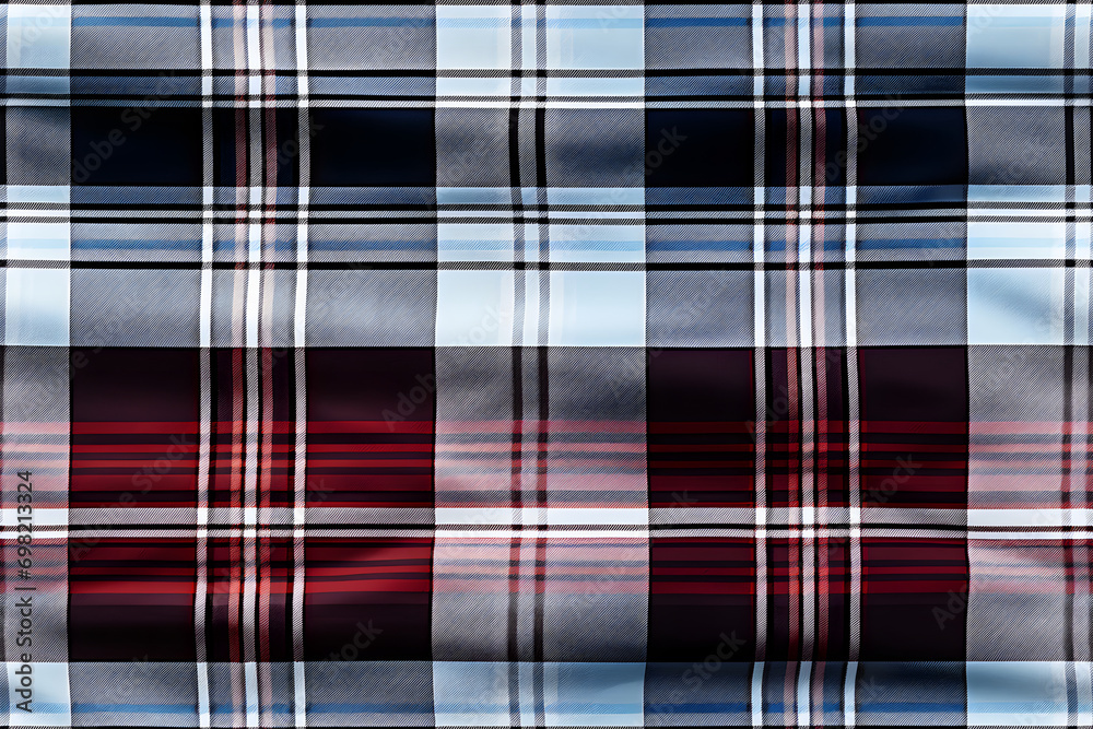 Red black plaid pattern seamless graphic. Tartan Scottish check plaid for flannel shirt, blanket, scarf, throw, duvet cover, upholstery, or other modern retro casual fabric design. Red black plaid pattern seamless graphic. Tartan Scottish check plaid for flannel shirt, blanket, scarf, throw, duvet cover, upholstery, or other modern retro casual fabric design.