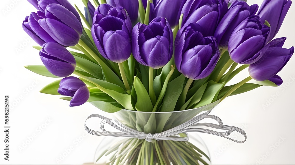 purple tulips in vase purple tulips in vase