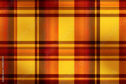 Gold brawn plaid pattern seamless graphic. Tartan Scottish check plaid for flannel shirt, blanket, scarf, throw, duvet cover, upholstery, or other modern retro casual fabric design.