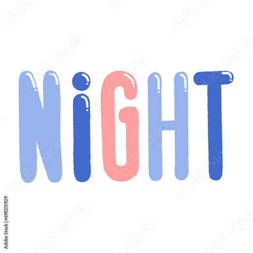 svg words christmas & happy new year doodle element