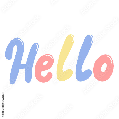 svg words christmas & happy new year doodle element